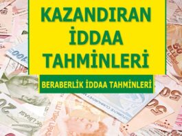 24.03.2024 Pazar MS X banko iddaa kuponu