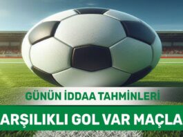 25.03.2024 Pazartesi KG VAR banko iddaa kuponu