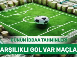 31.03.2024 Pazar KG VAR banko iddaa kuponu