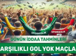 25.03.2024 Pazartesi KG YOK banko iddaa kuponu