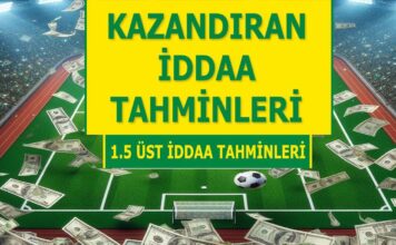 6 Nisan 2024 Cumartesi 1.5 Üst banko iddaa tahminleri