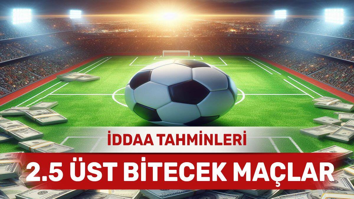 13 Nisan 2024 Cumartesi 2.5 Üst banko iddaa tahminleri