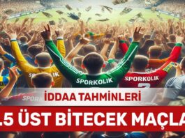 01.04.2024 Pazartesi 2.5 Üst banko iddaa kuponu