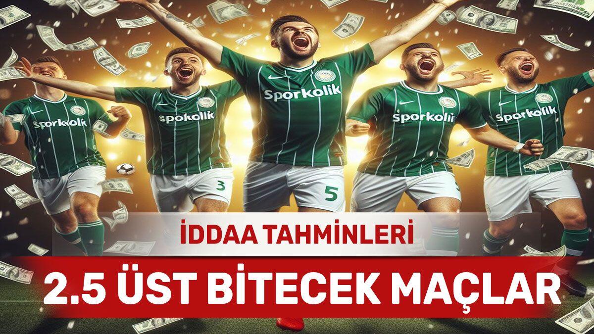 12 Nisan 2024 Cuma 2.5 Üst banko iddaa tahminleri