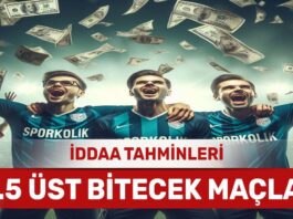 14 Nisan 2024 Pazar 2.5 Üst banko iddaa tahminleri