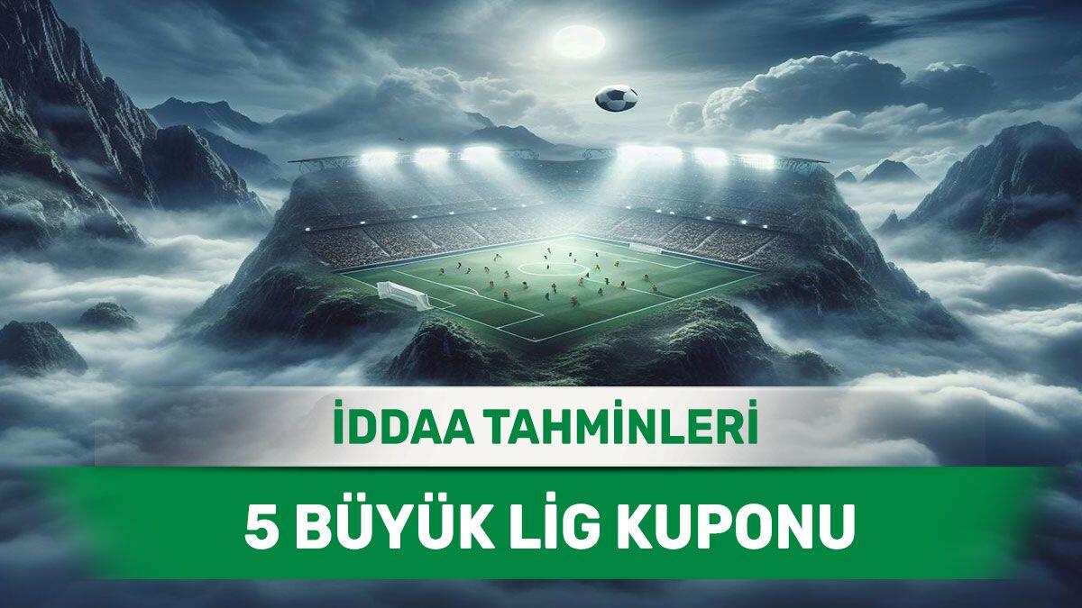 26 Nisan 2024 Cuma 5 Büyük Lig banko iddaa tahminleri