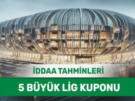 24 Nisan 2024 Çarşamba 5 Büyük Lig banko iddaa tahminleri