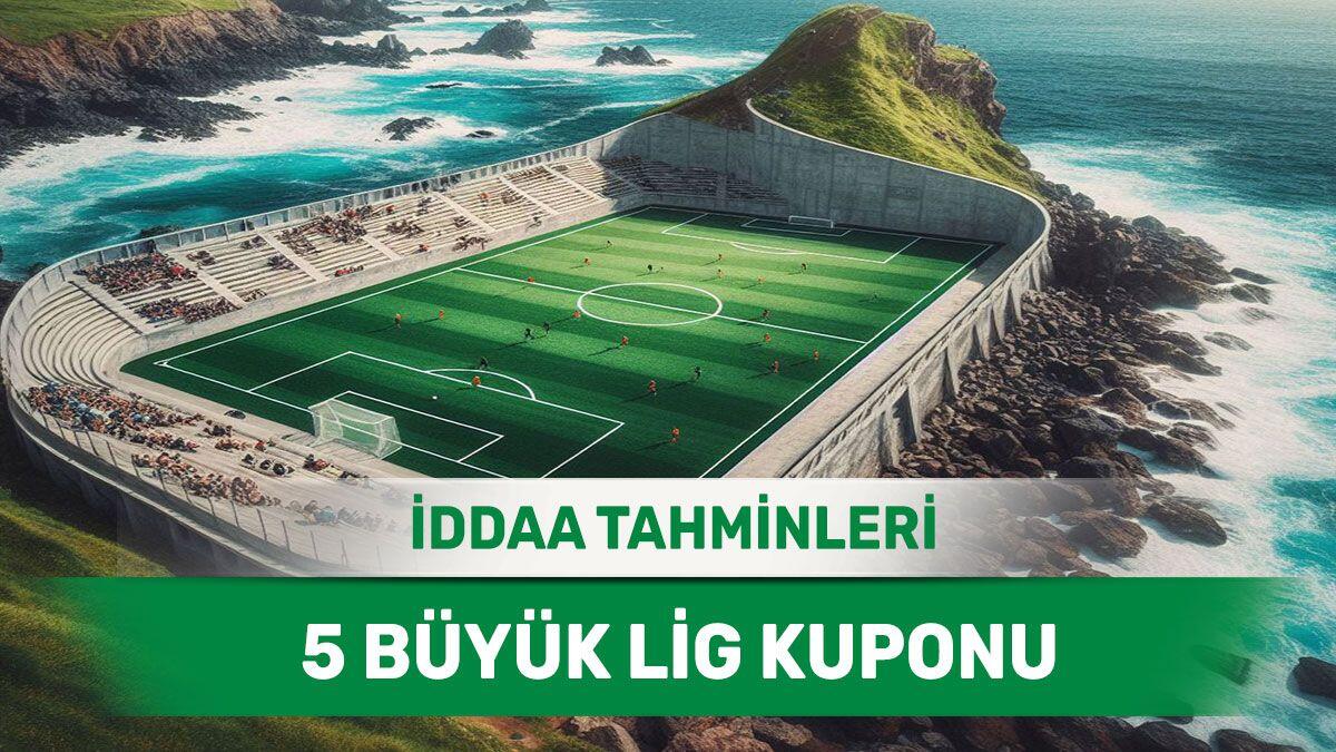 14 Nisan 2024 Pazar 5 Büyük Lig banko iddaa tahminleri