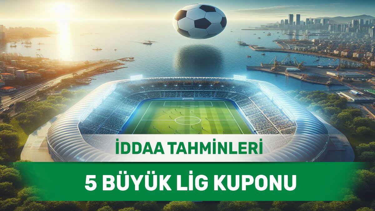 19 Nisan 2024 Cuma 5 Büyük Lig banko iddaa tahminleri