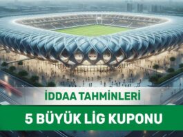 28 Nisan 2024 Pazar 5 Büyük Lig banko iddaa tahminleri