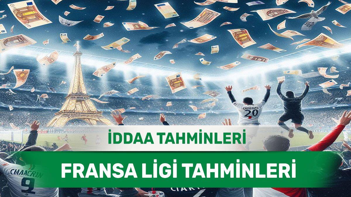 13 Nisan 2024 Cumartesi Fransa ligi banko iddaa tahminleri