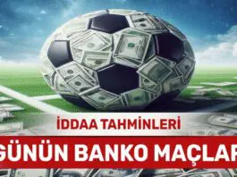 25 Nisan 2024 Perşembe banko iddaa tahminleri