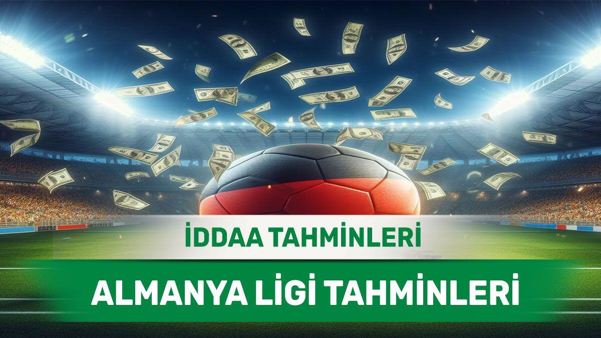 13 Nisan 2024 Cumartesi Almanya ligi banko iddaa tahminleri