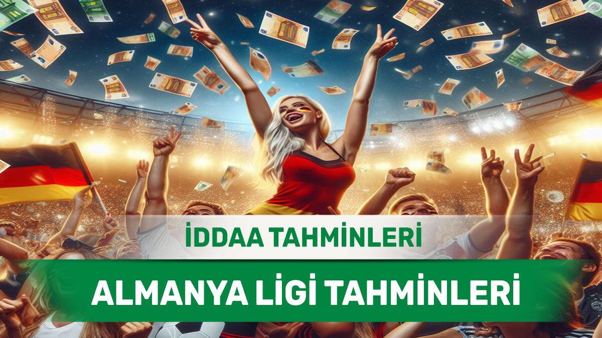 14 Nisan 2024 Pazar Almanya ligi banko iddaa tahminleri