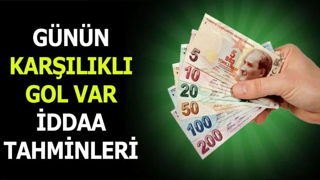 10 Nisan 2024 Çarşamba KG VAR banko iddaa tahminleri