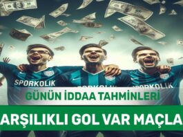 3 Nisan 2024 Çarşamba KG VAR banko iddaa tahminleri