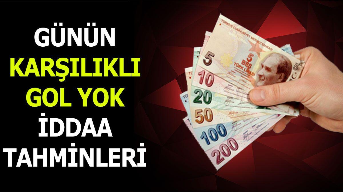 28 Nisan 2024 Pazar KG YOK banko iddaa tahminleri