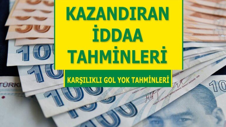 İki Takımın Birden Gol Bulmasının Zor Olduğu Maçlar - 29 Temmuz 2024 Pazartesi