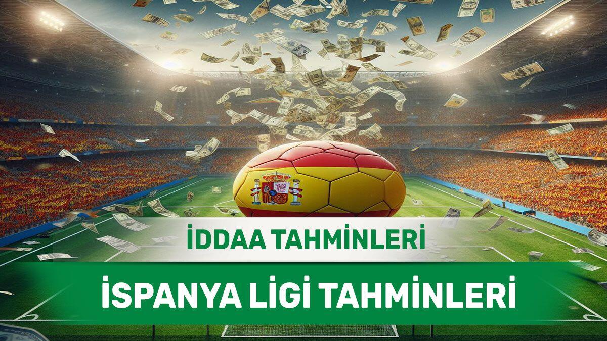 13 Nisan 2024 Cumartesi İspanya ligi banko iddaa tahminleri