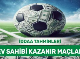 18 Mayıs 2024 Cumartesi MS 1 banko iddaa tahminleri