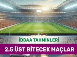 30 Kasım 2024 Cumartesi 2.5 Üst banko iddaa tahminleri