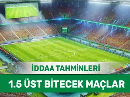 13 Aralık 2024 Cuma 1.5 Üst banko iddaa tahminleri