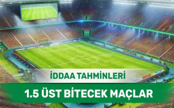 13 Aralık 2024 Cuma 1.5 Üst banko iddaa tahminleri