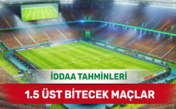 3 Aralık 2024 Salı 1.5 Üst banko iddaa tahminleri