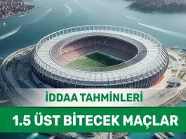 21 Aralık 2024 Cumartesi 1.5 Üst banko iddaa tahminleri