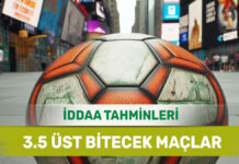 5 Aralık 2024 Perşembe 3.5 Üst banko iddaa tahminleri