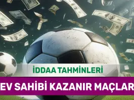 24 Aralık 2024 Salı MS 1 banko iddaa tahminleri