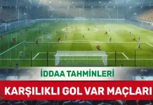 15 Aralık 2024 Pazar KG VAR banko iddaa tahminleri