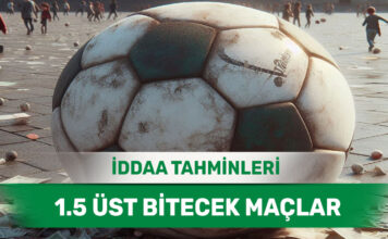 27 Ocak 2025 Pazartesi 1.5 Üst banko iddaa tahminleri