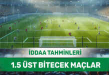 31 Ocak 2025 Cuma 1.5 Üst banko iddaa tahminleri