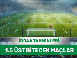 31 Ocak 2025 Cuma 1.5 Üst banko iddaa tahminleri