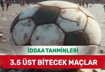 3 Ocak 2025 Cuma 3.5 Üst banko iddaa tahminleri