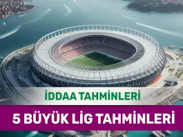 12 Ocak 2025 Pazar 5 Büyük Lig banko iddaa tahminleri