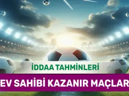 28 Ocak 2025 Salı MS 1 banko iddaa tahminleri