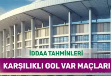 20 Ocak 2025 Pazartesi KG VAR banko iddaa tahminleri