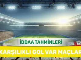 21 Ocak 2025 Salı KG VAR banko iddaa tahminleri