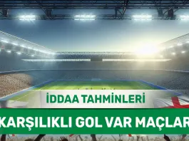 6 Ocak 2025 Pazartesi KG VAR banko iddaa tahminleri