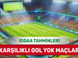 19 Ocak 2025 Pazar KG YOK banko iddaa tahminleri