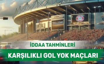 1 Ocak 2025 Çarşamba KG YOK banko iddaa tahminleri