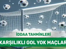 17 Ocak 2025 Cuma KG YOK banko iddaa tahminleri