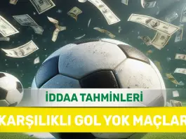 16 Ocak 2025 Perşembe KG YOK banko iddaa tahminleri