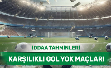 15 Şubat 2025 Cumartesi KG YOK banko iddaa tahminleri