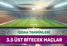 24 Mart 2025 Pazartesi 3.5 Üst banko iddaa tahminleri