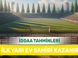 15 Mart 2025 Cumartesi İY 1 banko iddaa tahminleri