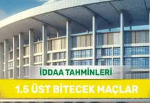 15 Nisan 2025 Salı 1.5 Üst banko iddaa tahminleri