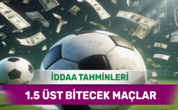 21 Nisan 2025 Pazartesi 1.5 Üst banko iddaa tahminleri